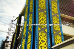 Panel GRC Cladding Pasar Bontang grcartikon.co.id1