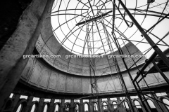 proses pemasangan GRC kubah masjid 6437