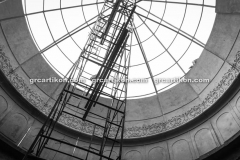 proses pemasangan GRC kubah masjid 6461