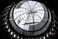proses pemasangan GRC kubah masjid 7528