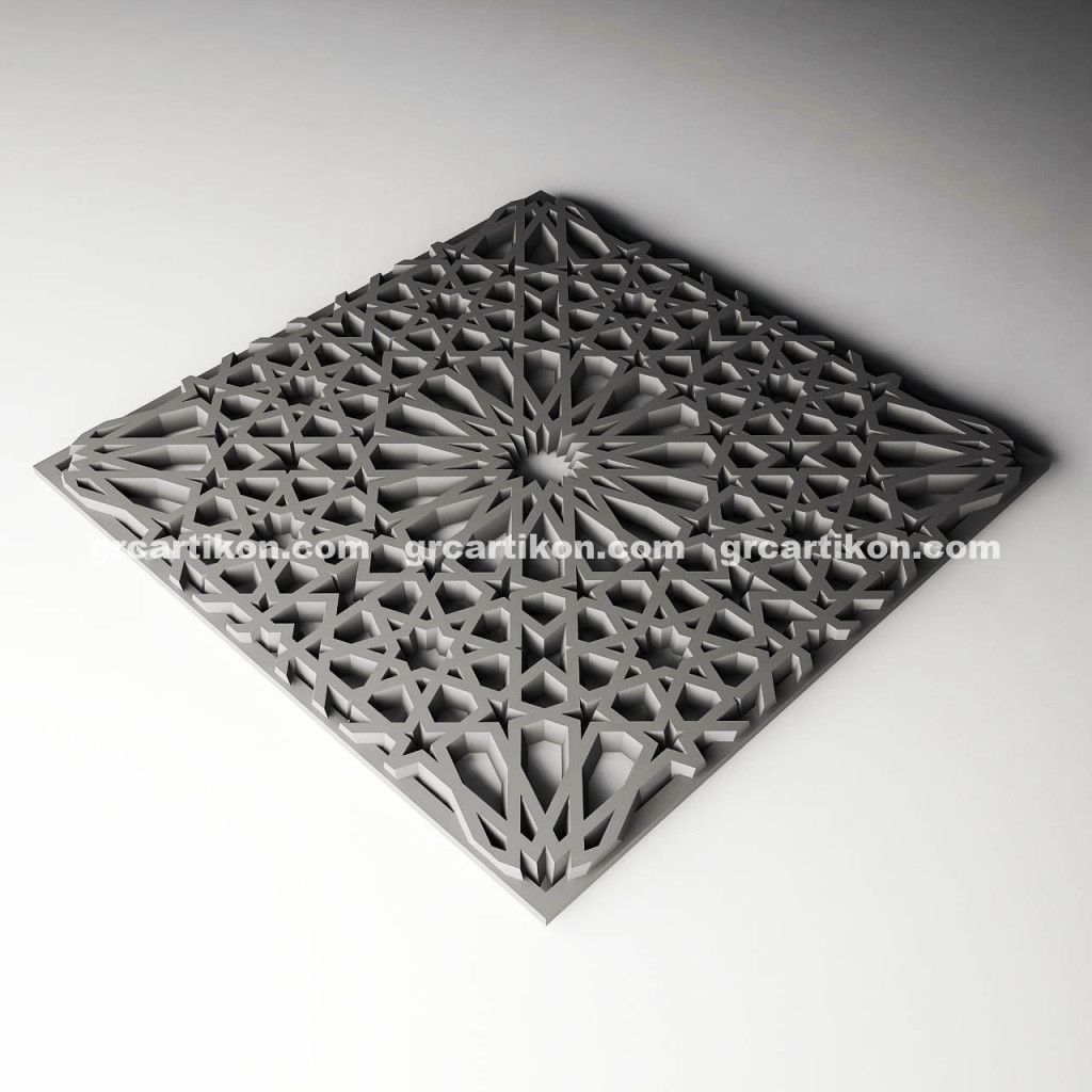 desain ornamen Islami