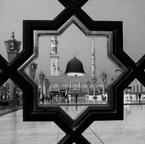 kubah masjid nabawi di madinah al munawaroh