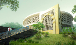 Krawangan Masjid UNAIR Surabaya