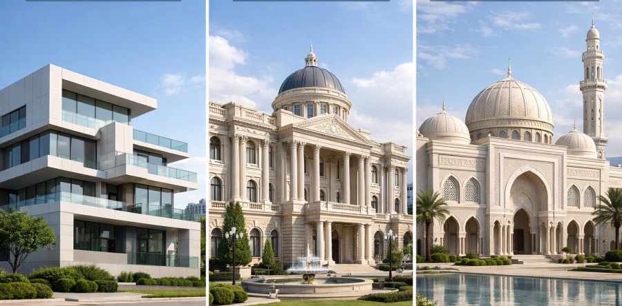 Menggabungkan Gaya Arsitektur dengan Fasad GRC Krawangan & Relief: Panduan Lengkap dan Contoh Inspiratif