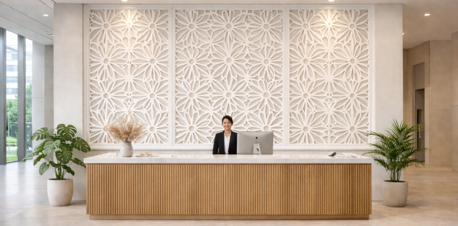 Terungkap! Ini Alasan Ornamen PVC Geometris Jadi Primadona di Desain Modern Bangunan