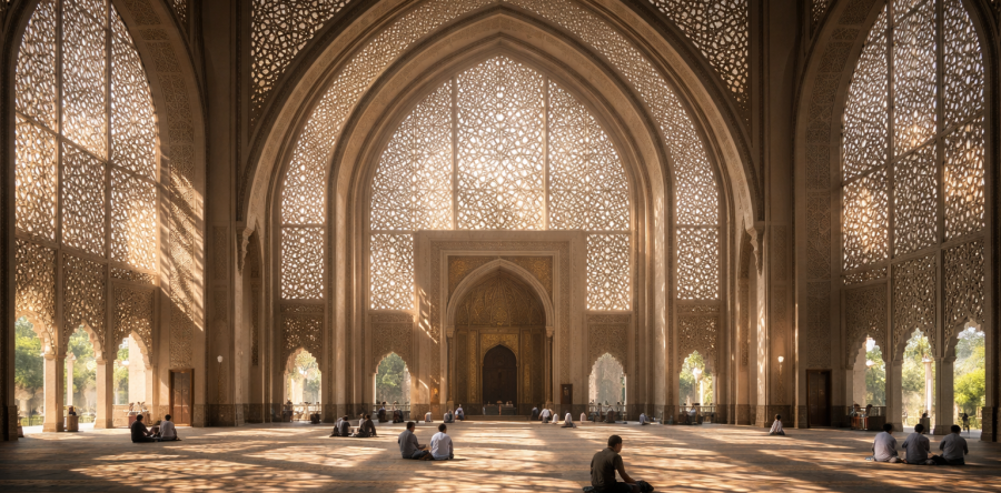 Mengapa Lengkungan dan Motif Arabesque Mendominasi Arsitektur Masjid? Tinjauan Sejarah dan Perkembangannya
