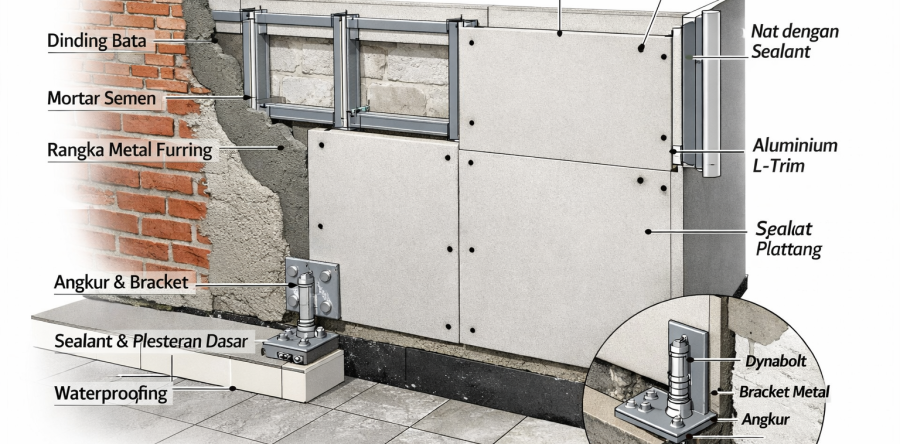 Apa Itu Material GRC? Analisis Material, Struktur, dan Perannya dalam Sistem Konstruksi Modern