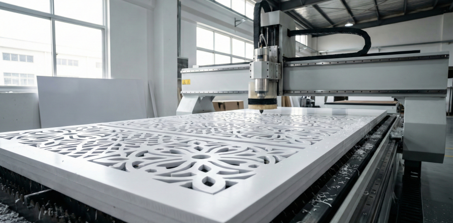 Mesin CNC untuk Pembuatan Motif GRC: Teknologi Presisi dalam Industri Arsitektur Modern